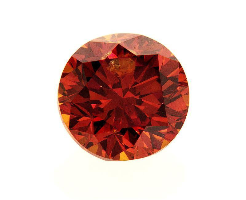 0.70 CT 5.5 MM Natural Round Rose cut Diamond, Loose Round Shape Diamond, Red color Round good Diamond, For Round Ring Gift R5217