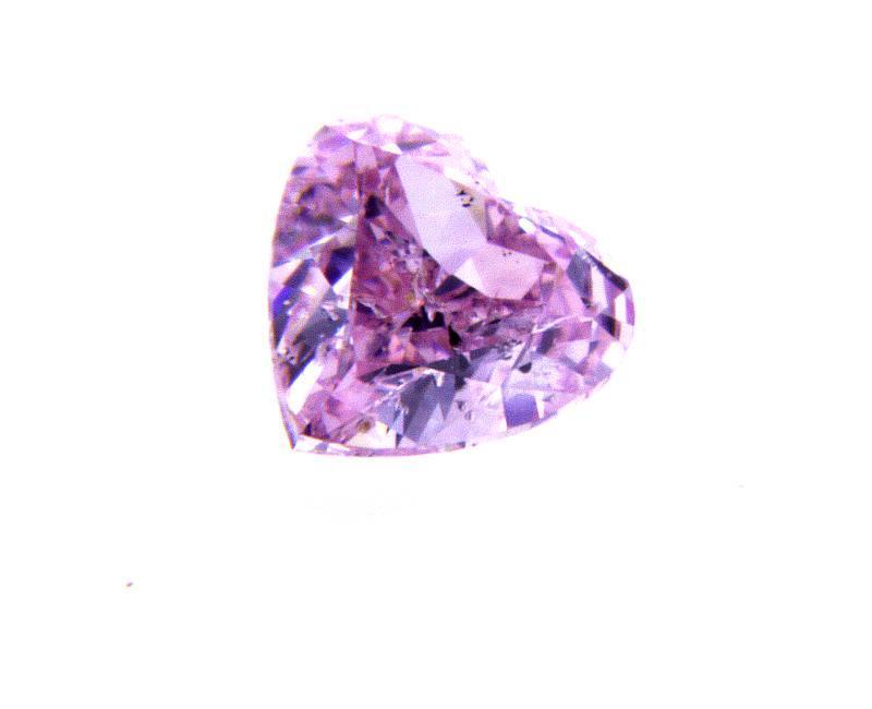 purple diamond heart