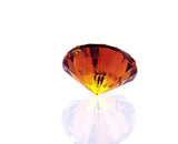 EGL Certified Natural Round Cut Loose Diamond 1.46 CT Rare Fancy Yellow Orange