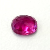 GIA Certified Oval Cut Natural Loose Transparent Corundum Red Ruby 1.13 cts SI2