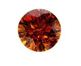 EGL Certified Natural Round Cut Loose Diamond 1.46 CT Rare Fancy Yellow Orange