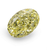 2 CT Natural Loose Diamond GIA Certified Oval Cut Fancy Light Yellow VS1 Clarity
