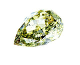 2 CT Rare Fancy Green Natural Loose Diamond Pear Cut SI2  Clarity GIA Certified